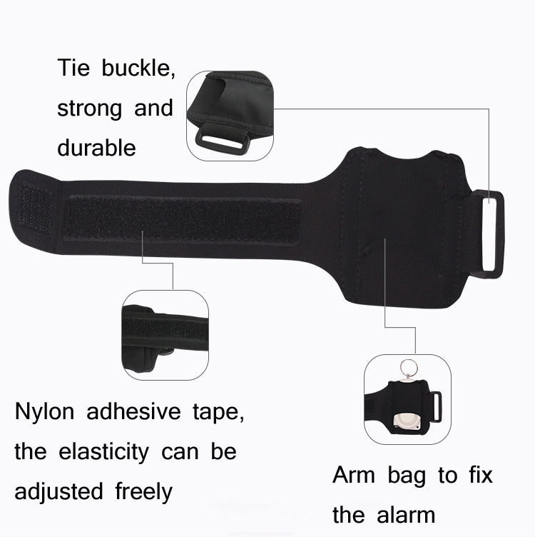 PLAPIE YY-705 120dB Outdoor Sports Runner Personal Alarm, Black+Conventional Wristband, White+Conventional Wristband, Electric Plating+Conventional Wristband PLAPIE YY-705 120dB Outdoor Sports Runner Personal Alarm, Black+Conventional Wristband, White+Conventional Wristband, Electric Plating+Conventional Wristband
